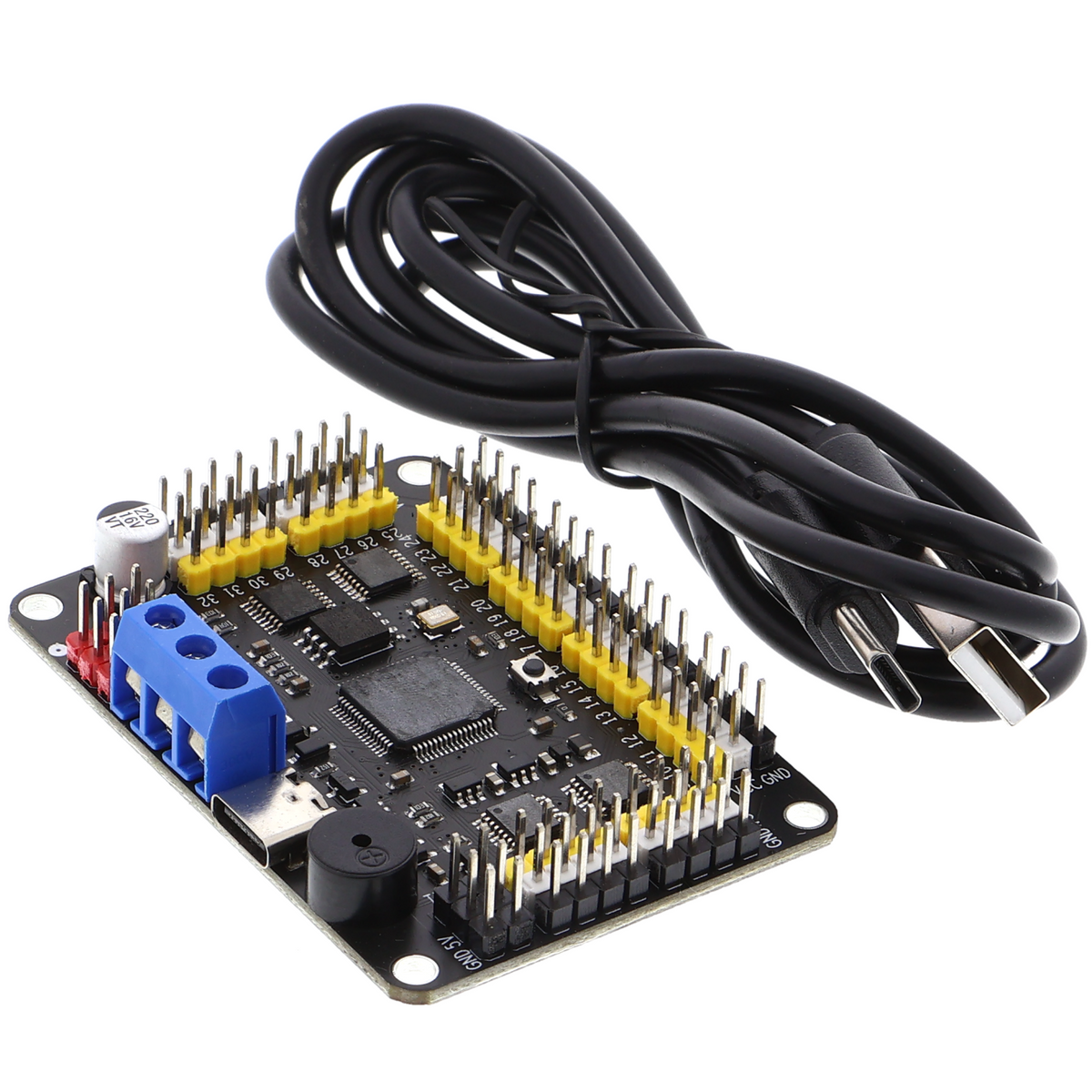 32-channel servo controller - driver board, 32-bit CPU, 4.2-7.2 V
