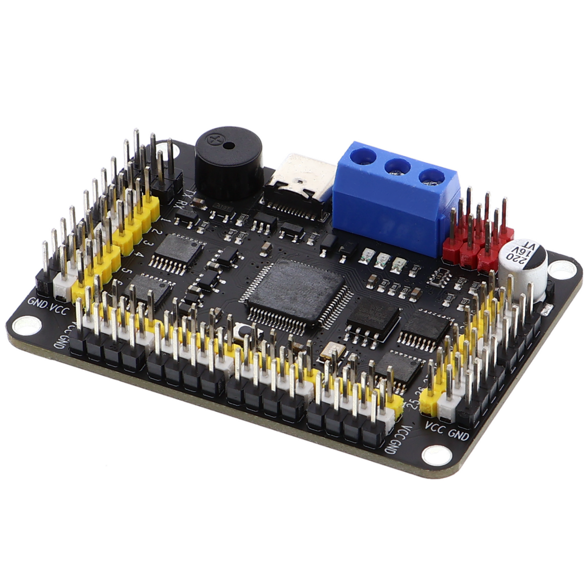 32-channel servo controller - driver board, 32-bit CPU, 4.2-7.2 V