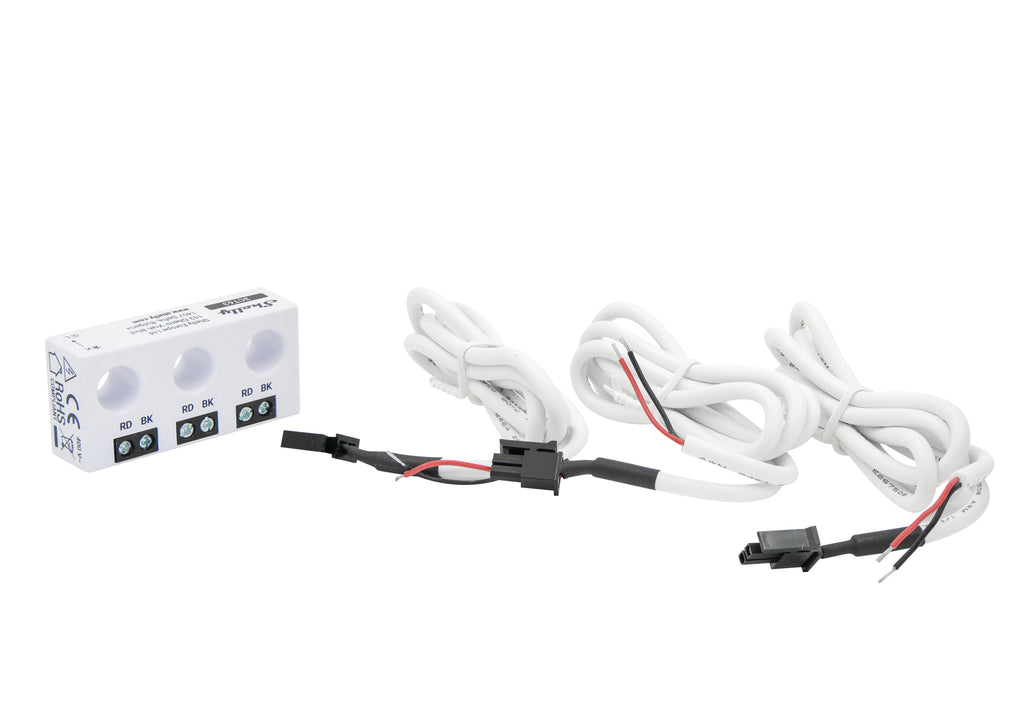 Shelly · carril DIN · "Pro 3EM-3CT63" · contador eléctrico · incluye CT · función de medición · WLAN · LAN · BT