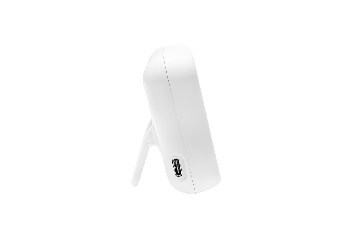 Shelly · Plug & Play · « H&T Gen. 3 Matte White » · capteur de température et d'humidité · WLAN · BT · US