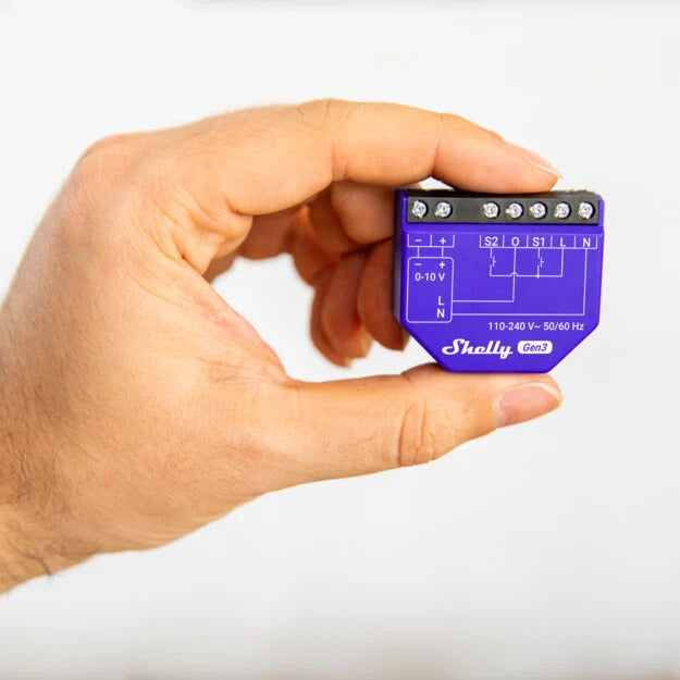 Shelly · da incasso · "Dimmer 0/1-10V PM Gen3"