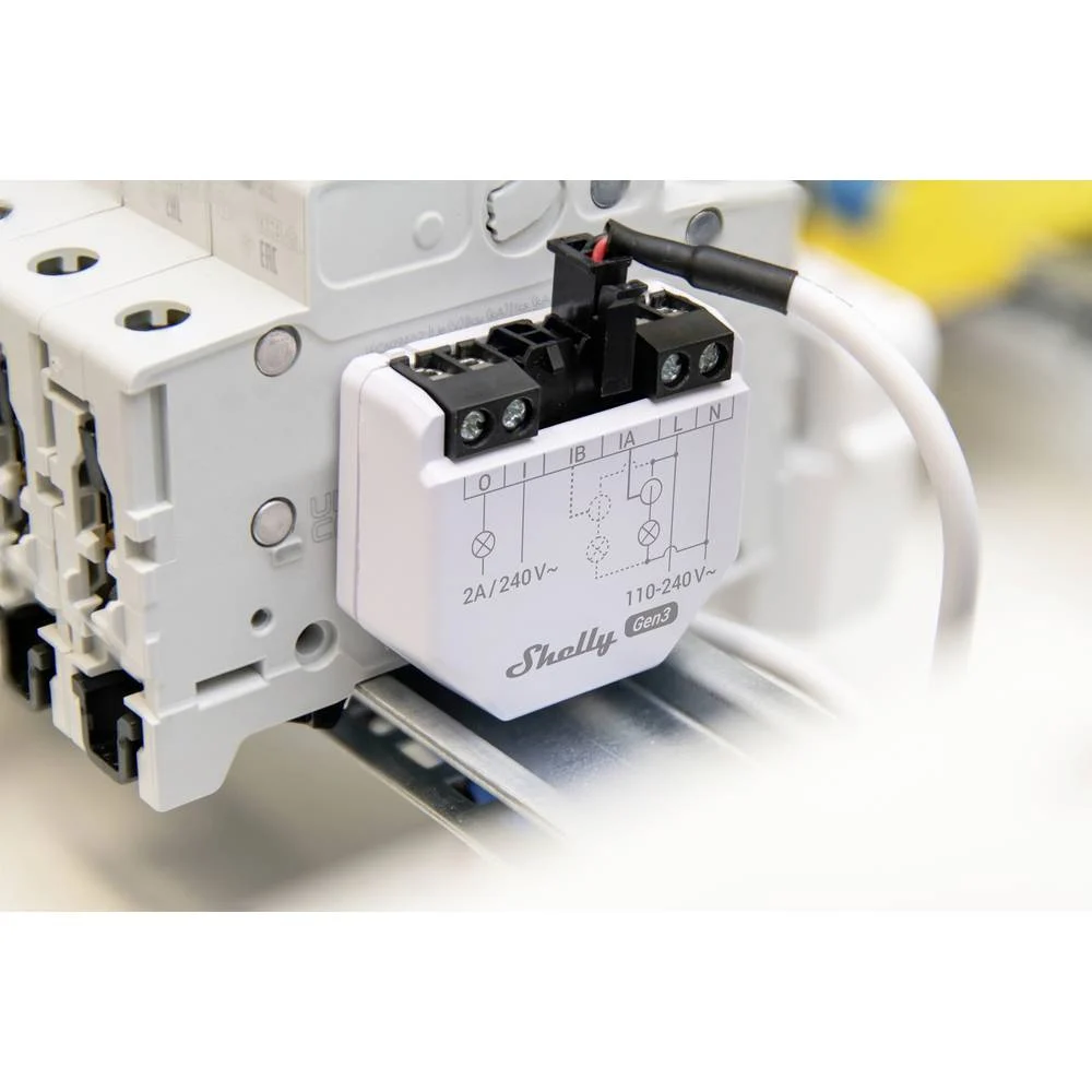 Shelly · inbouw · "EM Gen3" · incl. 1x 50A-klem · energiemeter · meetfunctie · wifi