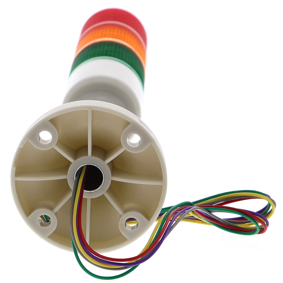Signalampel 24 V - LED Rot, Gelb, Grün mit Alarm