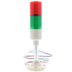 Semáforo - Rojo / Verde, con alarma - 12V (LED)
