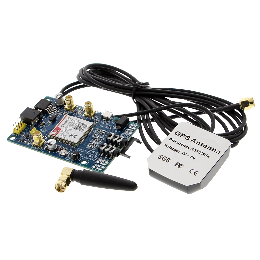 SIM808 - shield GSM, GPRS, GPS con antena