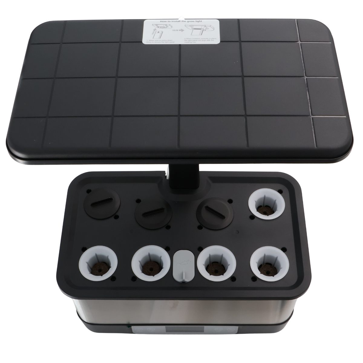 Hydroponik-System IGS-67 - 8 Pflanzlöcher, App-Steuerung, LED