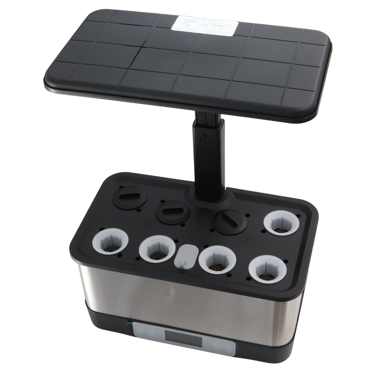 Hydroponik-System IGS-67 - 8 Pflanzlöcher, App-Steuerung, LED