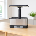 Giardino idroponico intelligente da interno con 8 fori per piante – sistema idroponico domestico controllato tramite Wi-Fi