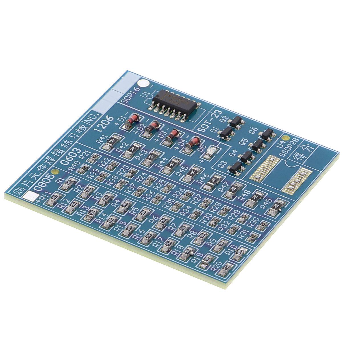 Kit d’exercice de soudage SMD avec LED