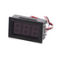 Voltmetro 0 - 100 V con display a segmenti - colore di illuminazione blu