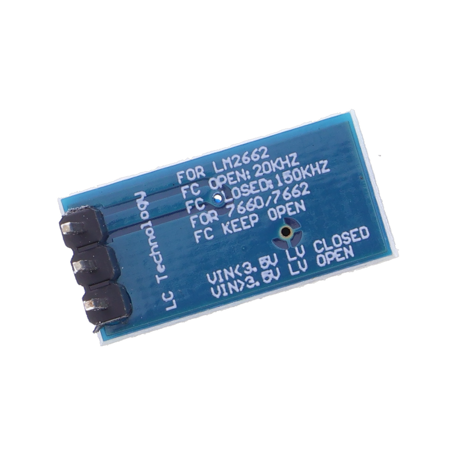 Spanningsomkeermodule LMC7660 (positief naar negatief)
