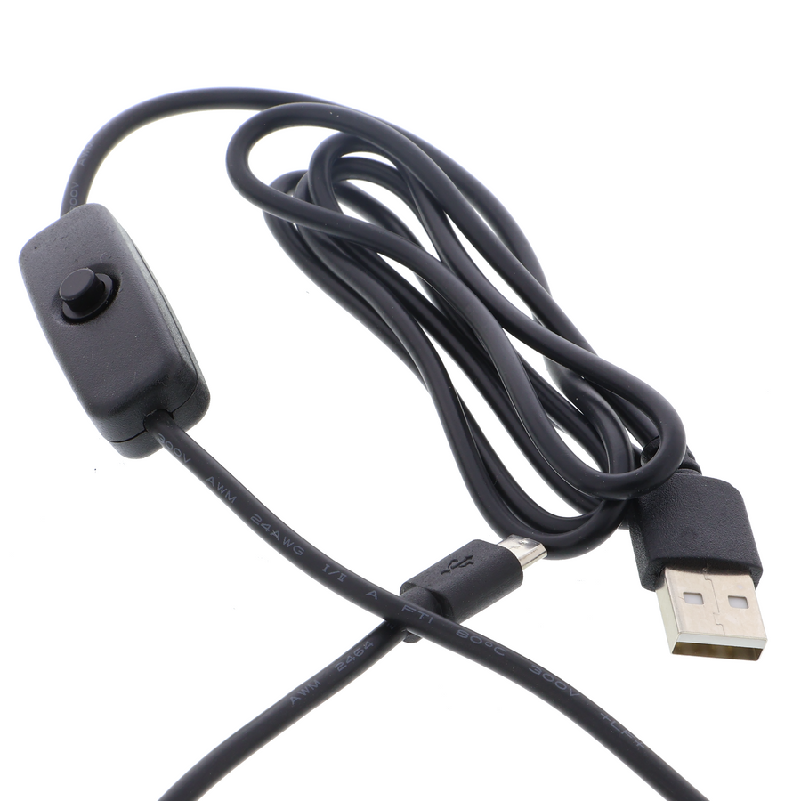 Inline Switch for Raspberry Pi B/B+ - On/Off Switch