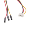 Aansluitkabel JST XH2.54 naar 3P Dupont (20cm) male/female