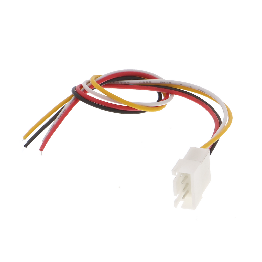 JST XH connector cable 2.54 mm - 4-pin, female, 20 cm