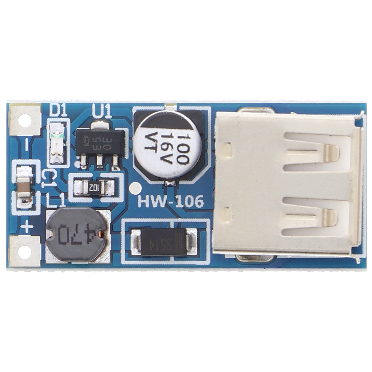 Convertitore di tensione step-up - da 0.9V a 5V
