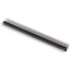 Angled pin header 2x40 pins - 2.54 mm pitch, gold-plated