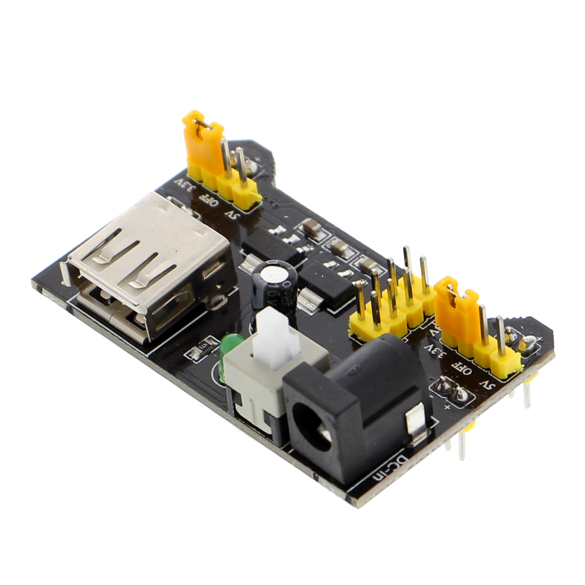 MB102 power supply module - 3.3 V and 5 V, for breadboards