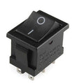 Interruptor basculante T85 KCD1-B3 - 6 pines, 250V / 6A, 125V / 10A