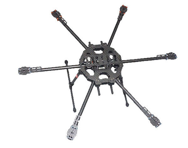 Estructura plegable para hexacóptero TAROT "Iron Man 680" - TL68B01