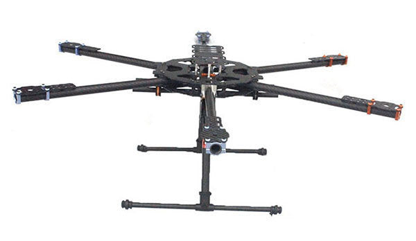 TAROT Hexacopterrahmen TL68B01 Iron Man 680 - klappbar, 680 mm