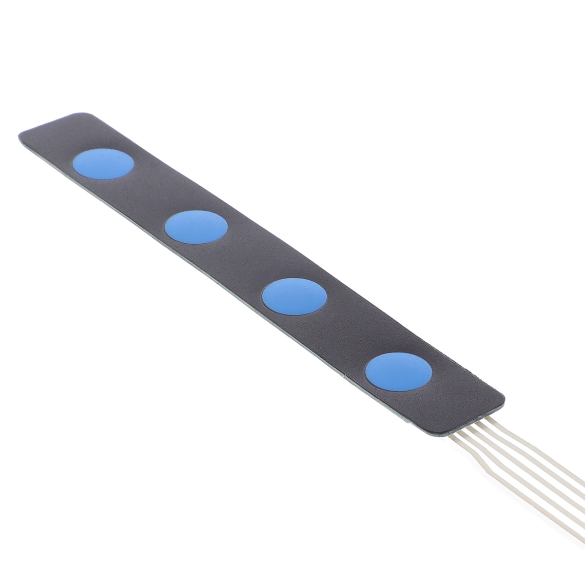 Tastierino 1x4 (autoadesivo) blu
