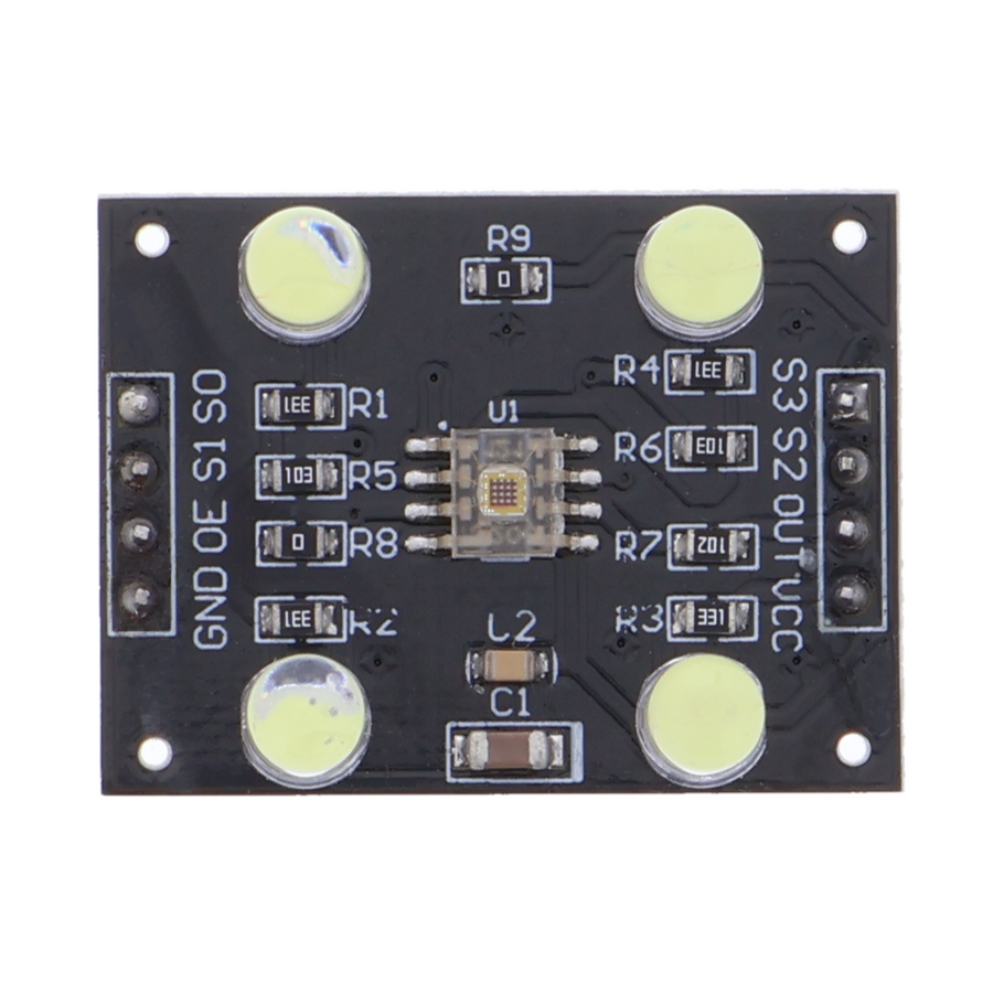 TCS3200 Farbsensor - GY-31 Modul, 4 LEDs, 2,7-5,5 V