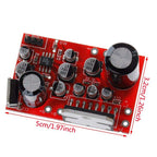 TDA7379 stereo amplifier - 2x 38 W at 4 ohms, AD828 preamp, 12-18 V