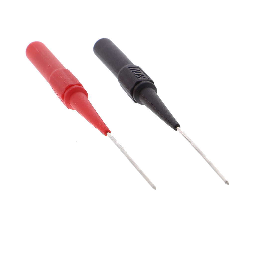 Sonda di test con 2 puntali, punta da 1,00 mm, per spine a banana da 4 mm