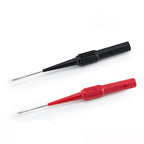 Prüfspitzen Set 0,7 mm - 2 Stück, rot und schwarz, für Bananenstecker
