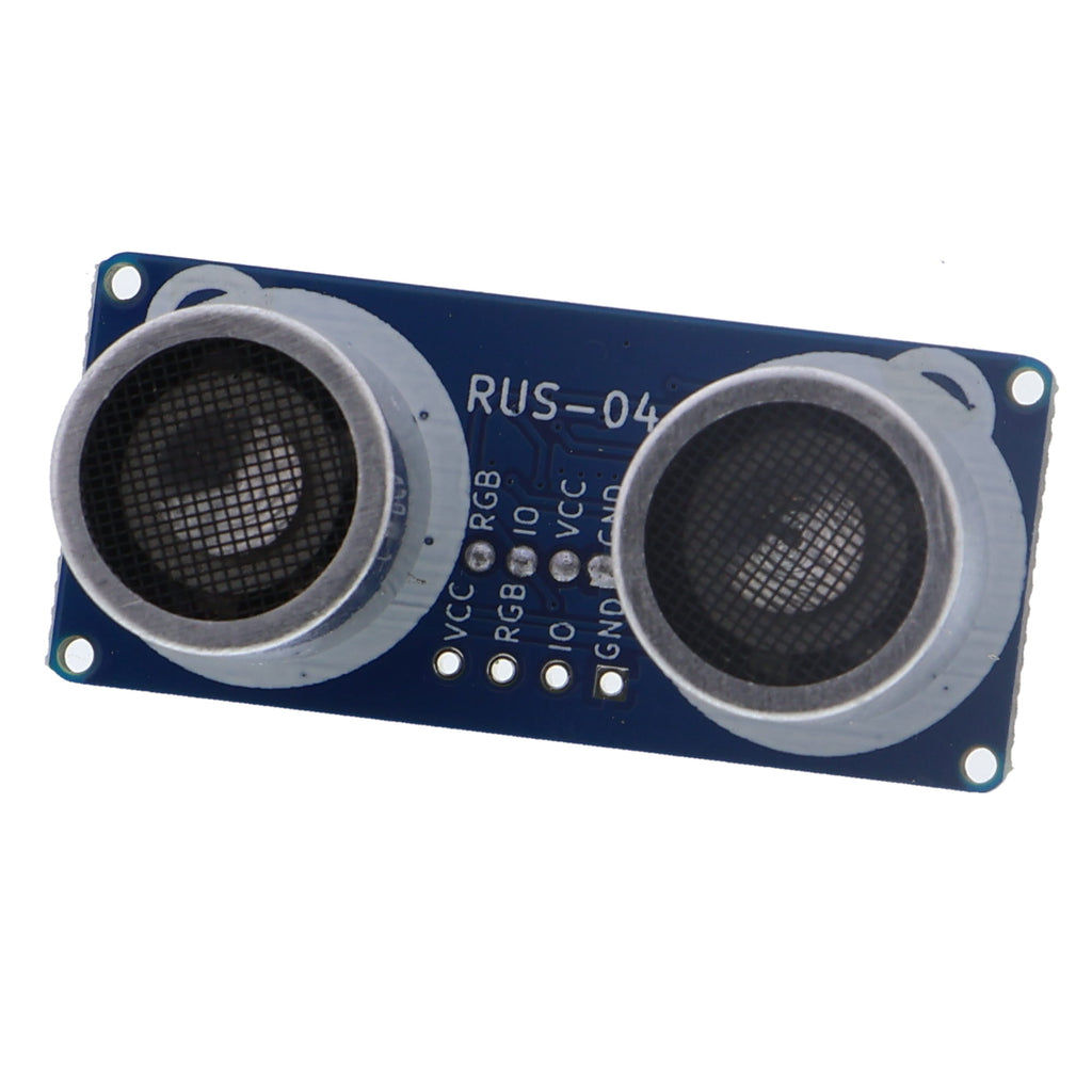 Sensor ultrasónico con iluminación RGB - módulo RUS-04