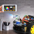 Sensor ultrasónico con iluminación RGB - módulo RUS-04