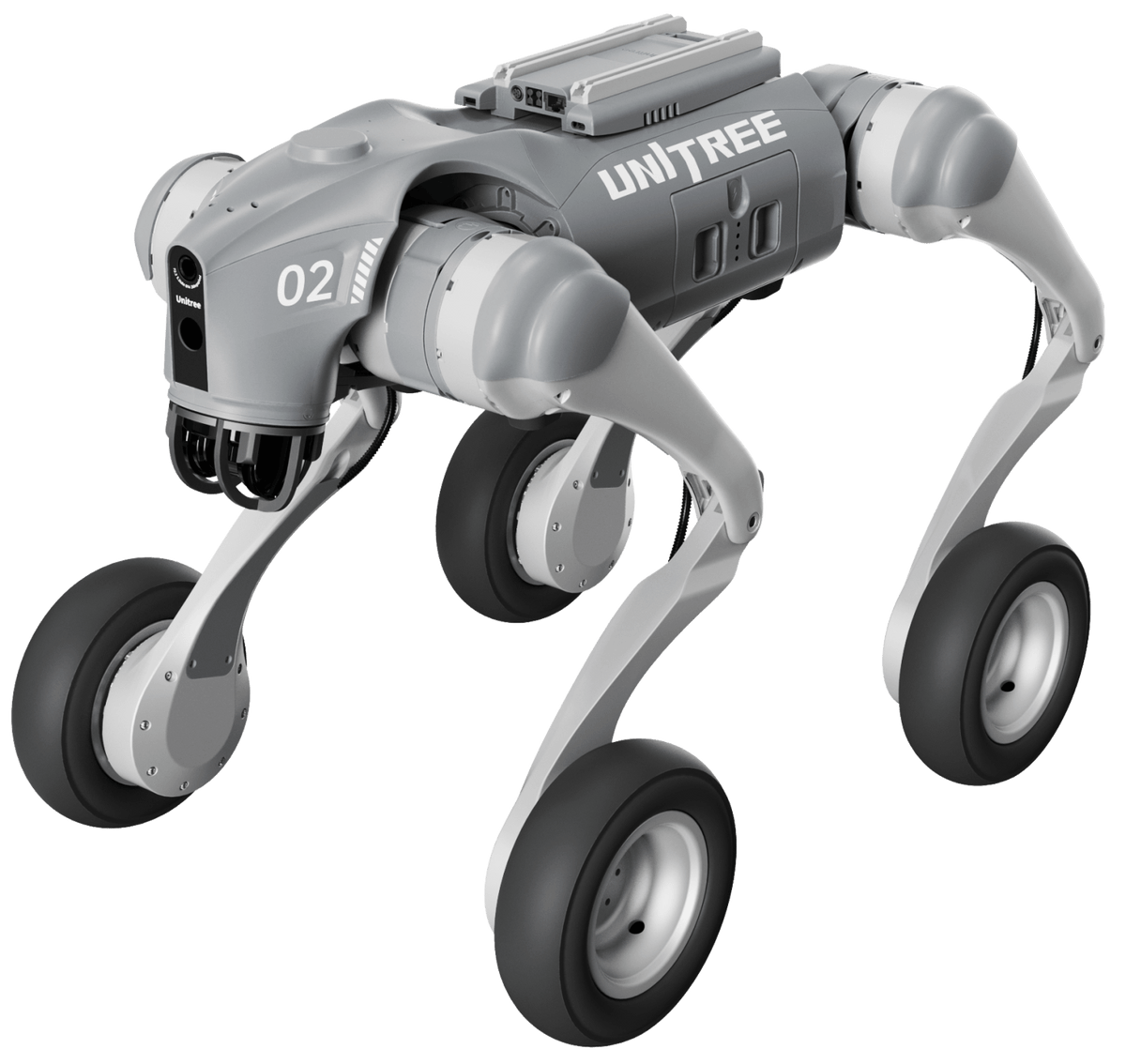 Unitree Go2-W - Roboterhund mit Rädern, verschiedene Ausführungen - F23110387 - Funduino