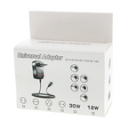 Universal power supply 3-12 V - 30 W, 6 DC plug adapters