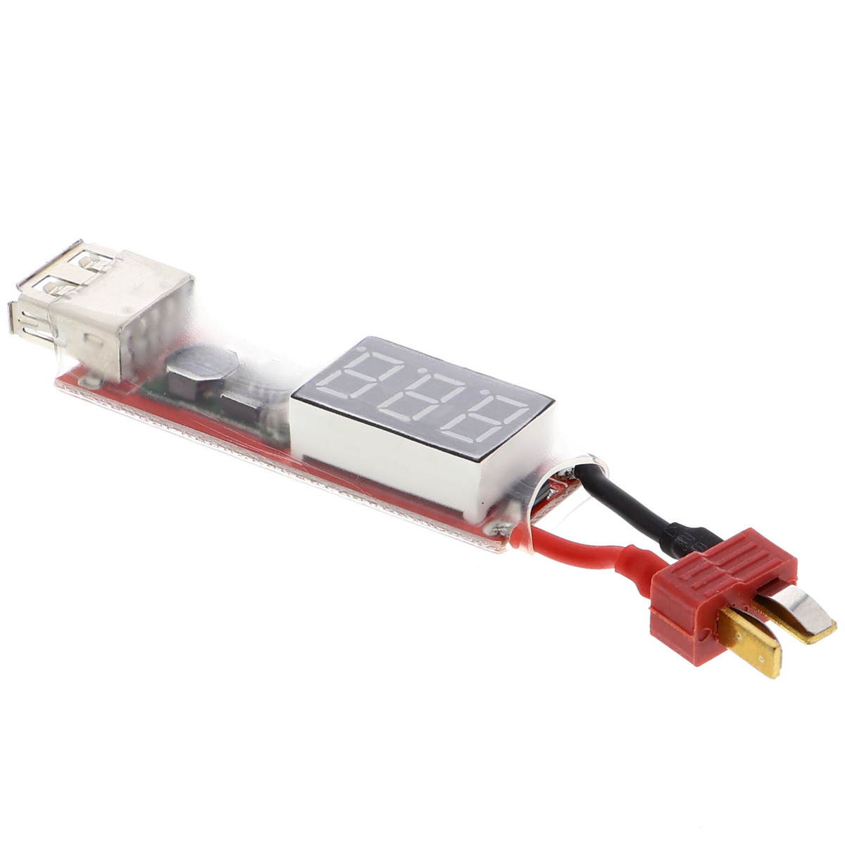 Chargeur / module de charge USB avec prise en T pour batterie au lithium LiPo 2S-6S