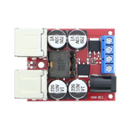 Regolatore di carica USB per smartphone, da DC8V-35V a 5V 8A, 4x USB, per auto / campeggio ecc.