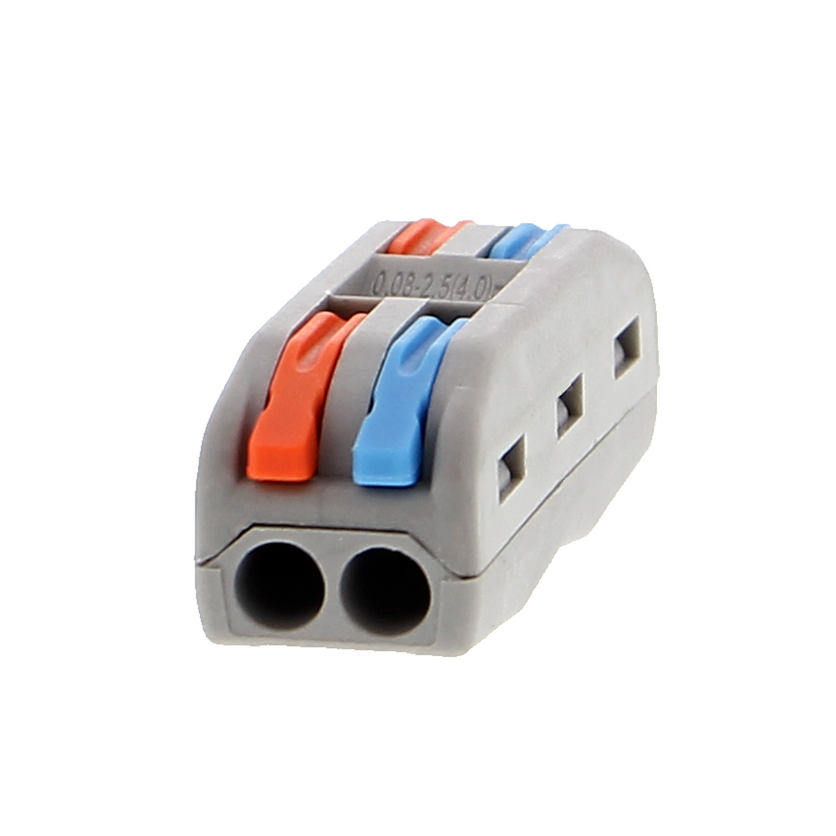 Borne de raccordement - SPL-2P-2P, PCT-2-2, grise