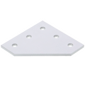 2020 aluminum profile joining plate - 5-hole, 90°, L-shape