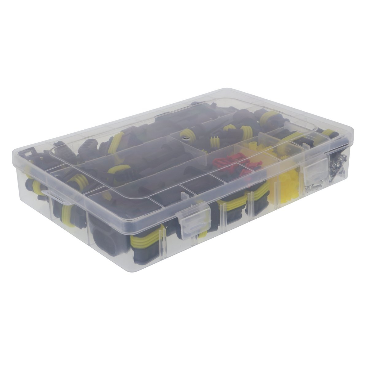Waterdichte stekkerassortiment 1/2/3/4 pins voor auto's, motoren, boten en vrachtwagens