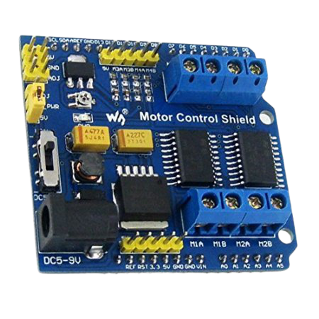 Waveshare L293D Motorshield - 4 DC- oder 2 Schrittmotoren, 600 mA