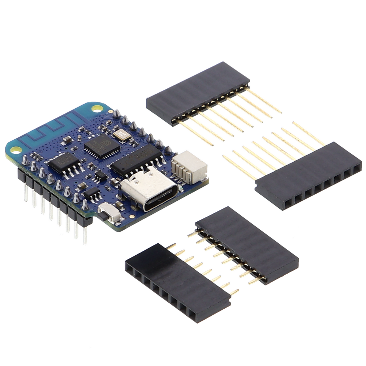 D1 mini V4.0 ESP8266 Mikrocontroller - WLAN, WEMOS kompatibel