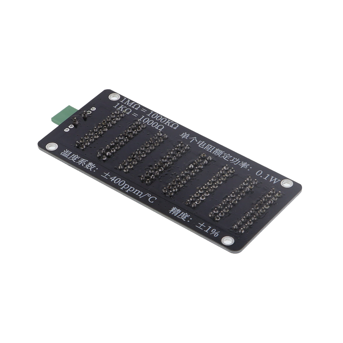 Weerstandsdecade 0 Ohm - 10M Ohm / instelbare weerstand