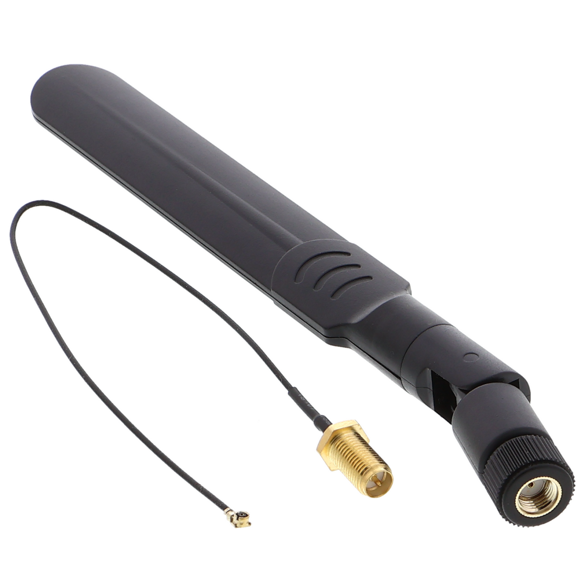 Antenne Wi-Fi avec adaptateur IPX vers SMA - 2,4 GHz/5,8 GHz