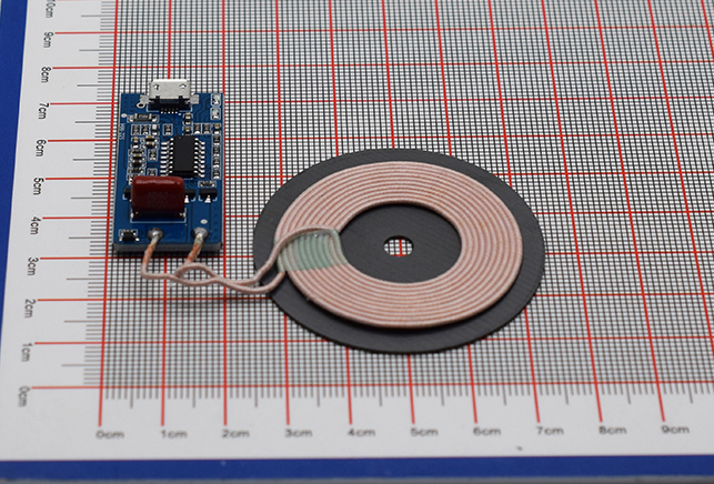 Wireless charger for smartphones - Qi, 5 V, 5 W
