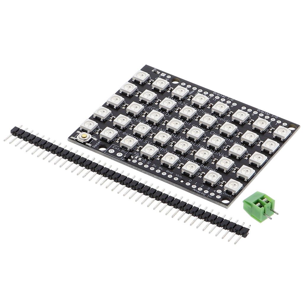 Shield LED WS2812 8x5 per Arduino UNO