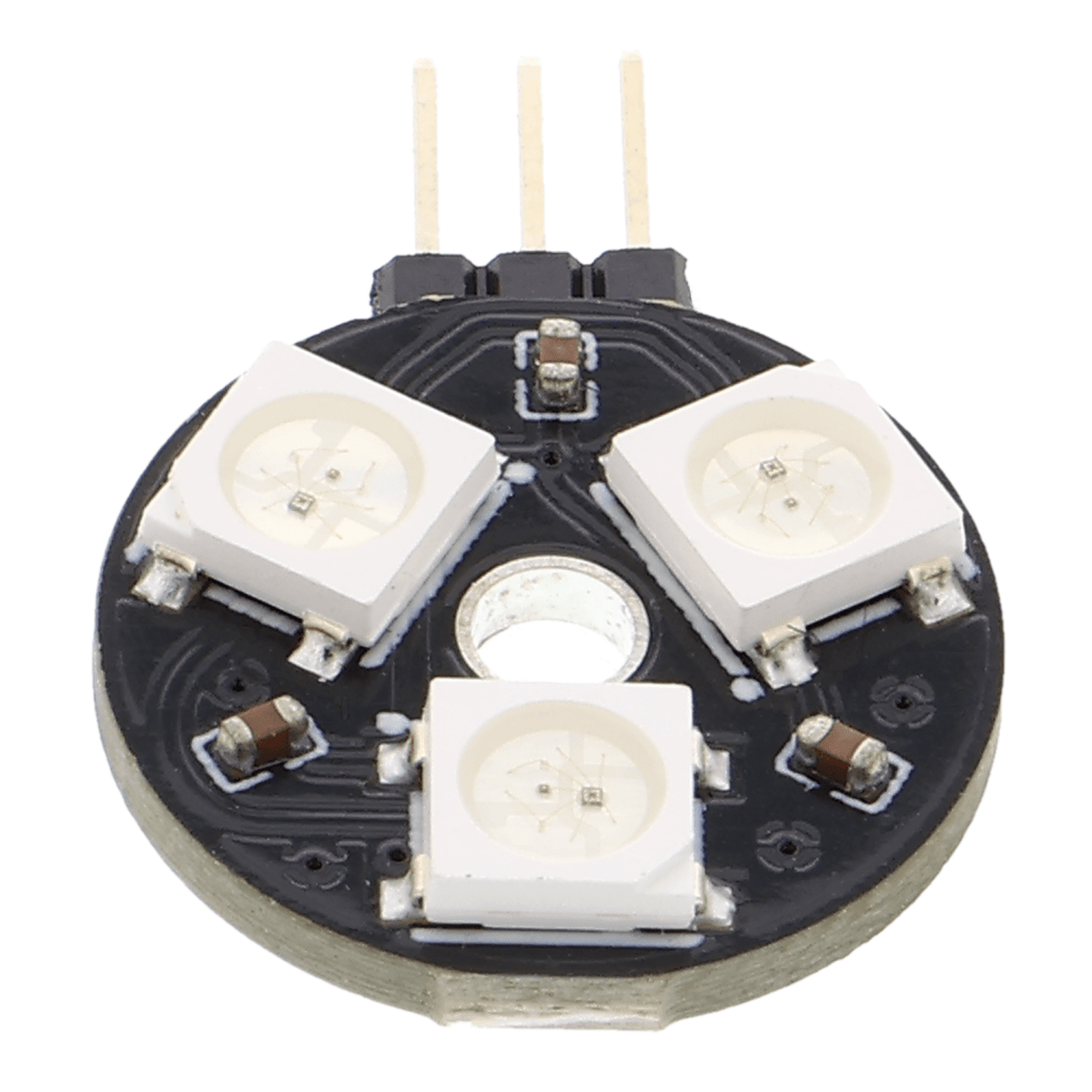 WS2812 LED Ring - RGB adressierbar, 5 V, 3 bis 60 Pixel - F23108715 - Funduino