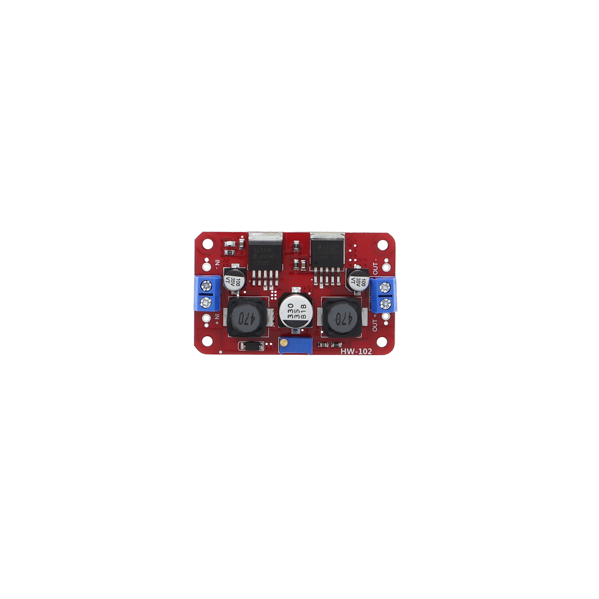 Convertitore XL6009 LM2596 DC-DC step-up buck-boost per sistemi solari ecc.