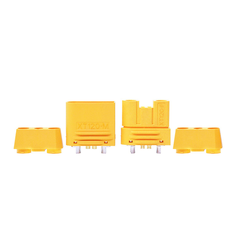 XT120-connectorenset (2x stekker, 2x bus, 2x afdekking)