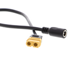 XT60-laadkabel, vrouwelijke stekker naar 5.5mm x 2.5mm DC-bus