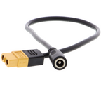 XT60-laadkabel, vrouwelijke stekker naar 5.5mm x 2.5mm DC-bus