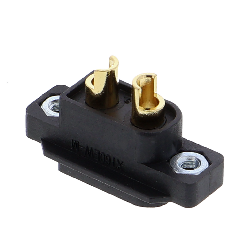 Connettore da pannello XT60EW-M - contatti dorati da 3,5 mm (2 poli)